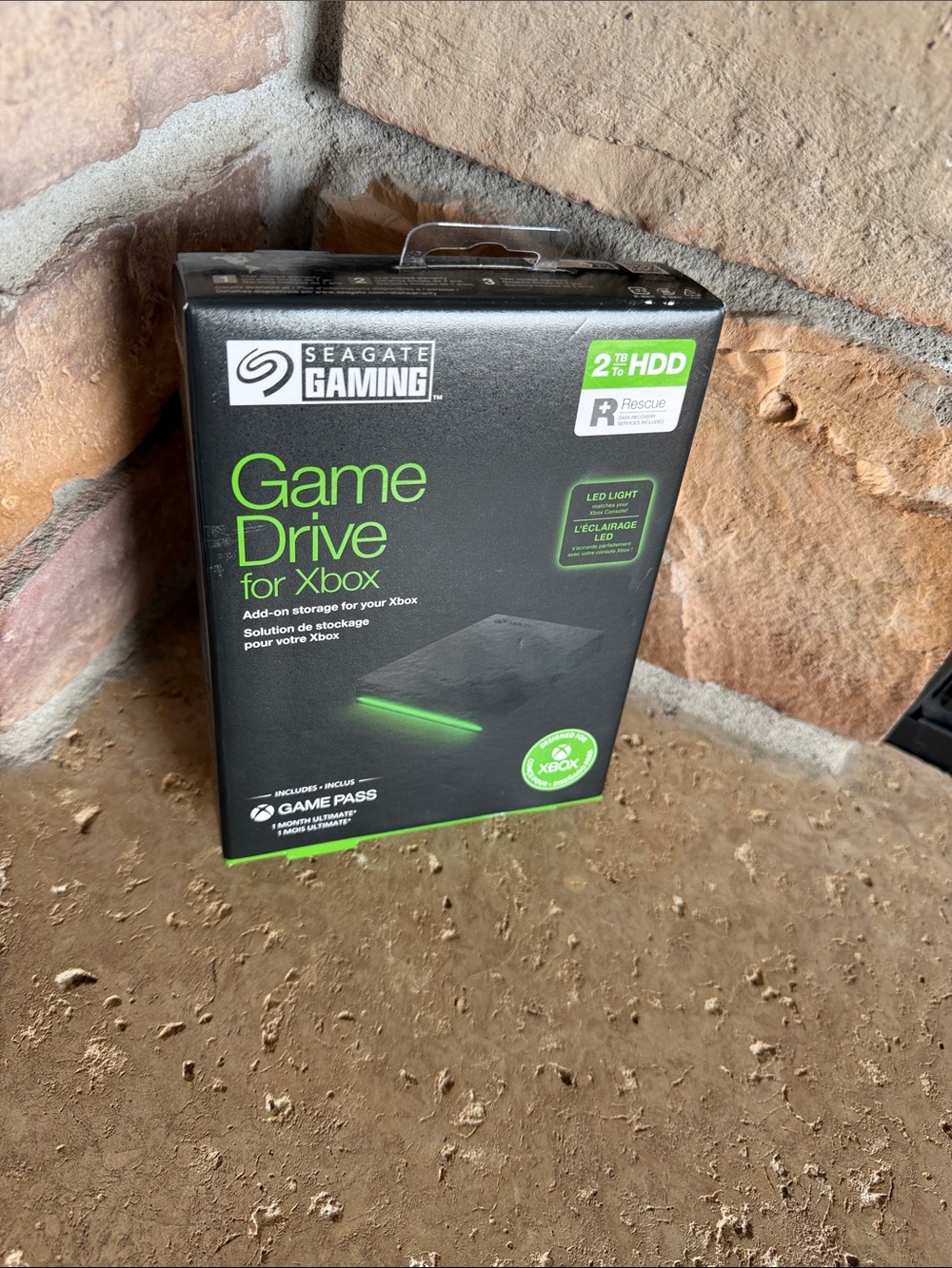 NIB Seagate Game Drive 2TB for Xbox External HDD - Add on Storage